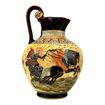 Phaethon Chariot of The Helius Sun Vase Ancient Greek Pottery Ceramic - £60.04 GBP