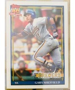 1991 GARY SHEFFIELD Topps trading cards (MINT) *Vintage* - $28.79 CAD