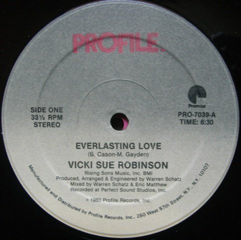 Everlasting Love-2 Versions(12 Inch Single Record/Vinyl) [Vinyl] - $3.96
