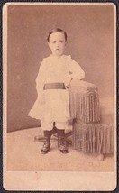 Horace A. Ramsey CDV Photo of Little Boy in Dress - Philadelphia, PA - £13.98 GBP