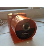 Panasonic Pana Point Electric Pencil Sharpener KP-22A Orange Tested/Work... - $48.51