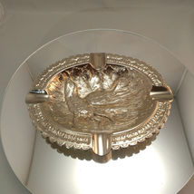 Pheasant Bird Solid Brass Nickel Chrome Plated Measures 6.75" L X 5.25" image 3