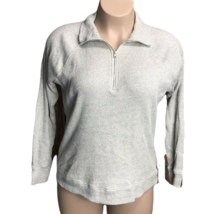 Who What Wear NWT Collared Partial Zip Shirt Blouse ~ Sz XL ~ Gray ~ Long Sleeve - £13.43 GBP