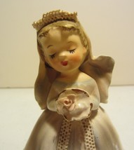 Vintage Lefton bride figurine 1957 - £17.22 GBP