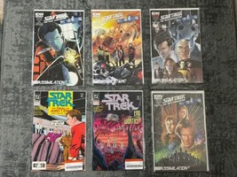 Star Trek Comic Book Lot Of 6 Bagged &amp; Boarded ST1 - £12.83 GBP
