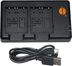 Replacement Charger for 2X NP-BG1 Battery for Sony DSC-H50 H55 H70 - £8.82 GBP