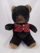 Mattel Emotions Black Bear Plush G1155 1984 Stuffed Animal toy - £9.94 GBP