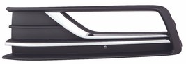 FIT VOLKSWAGEN PASSAT 2016-2019 LEFT DRIVER FRONT BUMPER INSERT OUTER GR... - €60,45 EUR