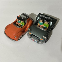 Chevron Cars Disneyland The Autopia lot 2 W/ characters Dusty Suzy 2000 ... - $24.40