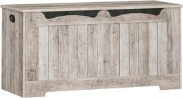 Greige Sb01005X Is A 39-Point 4-Inch Lift-Top Storage Bench With, And En... - $87.95