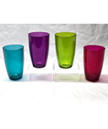 Circleware 15oz Glass Tumbler Hexagon Honeycomb Chicken Wire Pattern - S... - €24,80 EUR