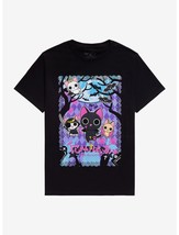 Goth, Emo, Cute, Kawaii, Spooky Nyan cat, Kitty Nyanpire Group Poster T-... - £15.63 GBP