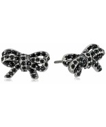 Marc Jacobs Post Earrings Twisted Pave Bow NEW - $60.93 CAD