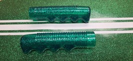 Green Glitter 7/8&quot; Muscle Bike Banana Seat Bicycle GRIPS fit Hunt Wilde - $237.48 MXN