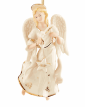 Lenox 2020 Angel Figurine Ornament Annual Heavenly Harpist Christmas Blonde NEW - £73.54 GBP
