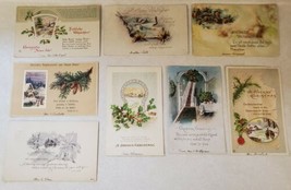 Charming Vintage Christmas &amp; New Years Postcards 1913-1919 Some in German - £19.22 GBP
