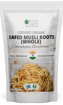 Organic &amp; Natural Safed Musli Raw Roots Chlorophytum Borivilianum Immuni... - $21.98