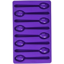 Wilton Spoon-Shaped Silicone Candy Mold, Purple - £9.58 GBP