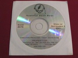 Grateful Dead Hour Radio Show #676 Cd Week Of Sept. 3, 2001 No Cue Sheet *Rare* - £19.46 GBP
