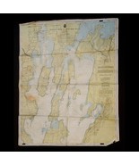 Vintage NOAA Chart Richelieu River to South Hero Island 14781/2 Used - £11.84 GBP
