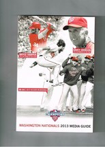 2013 Washington Nationals Media Guide MLB Baseball Harper Zimmerman Werth Rendon - £27.15 GBP