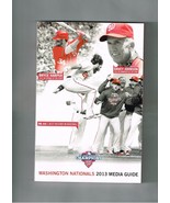 2013 Washington Nationals Media Guide MLB Baseball Harper Zimmerman Wert... - $34.65