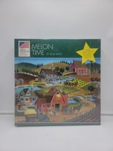 Melon Time Country Scenery By Bob Bates 1000 Piece Puzzle New Sealed - $24.74