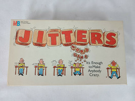 Jitters Word Game 12 Dice Timer Vintage 1986 Tick It&#39;s Enough Crazy - £28.21 GBP