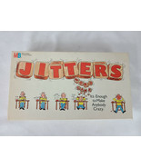 Jitters Word Game 12 Dice Timer Vintage 1986 Tick It&#39;s Enough Crazy - £28.21 GBP
