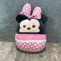 Squishmallows Disney Minnie Mouse 8&quot; Stuffed KellyToy Polka Dot Outfit - £6.06 GBP