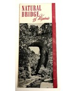 1940s Natural Bridge Virginia VA  Advertising Travel Brochure Photos Map - £4.69 GBP