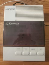 Emerson Telephone Answering Machine Voice Activated TAD8000A *Power test... - $26.72
