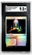 2023 Magic the Gathering WOE Foil Virtue of Loyalty SGC 9.5 POP 1 None Higher - £60.15 GBP