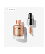 ICONIC LONDON Illuminator | Liquid Highlighting Drops Champagne Shimmer ... - $37.39