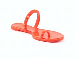 Carmen Sol maria flat sandal in Orange - $142.62 CAD