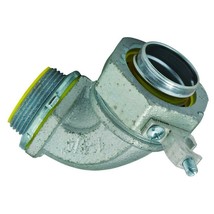 3552-3 Hubbell-Raco Liquid Tight Connector, Steel, 90 Degree, Grounding Lug, 3" - £109.01 GBP