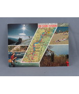 Vintage Postcard - Okanagan Valley Map Seasonal Activities - Traveltime  - £11.26 GBP