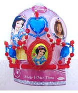 NEW Disney Princess Snow White Tiara Crown Jeweled Fancy Hair Combs NOS ... - $23.29 CAD