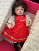 15” Natasha Porcelain doll by Kathy Barry Hippensteel, Knowles 1989  - £36.65 GBP