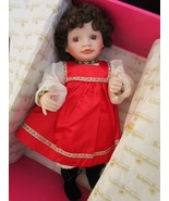 15” Natasha Porcelain doll by Kathy Barry Hippensteel, Knowles 1989  - £36.75 GBP