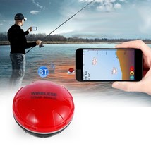 Fish Finder Underwater Fishing Gear Android/iOS Mobile Phone Sonar Red - £79.28 GBP