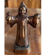 Vintage German Copper Munchner Kindl Copper Figurine With Stein - $16.70