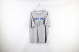 Vtg 2001 Mens XL Distressed New York Police Department NYPD Spell Out T-Shirt - £35.57 GBP