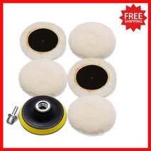 High-Density 3-Inch Wool Polishing Pads - 7-Pc Set for Surface Refinement - $567.21 MXN