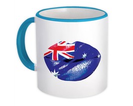 Lips Australia : Flag Country Expat Souvenir For Her Woman Feminine Women Sexy F - £12.70 GBP