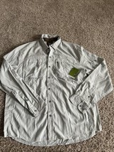 REI Shirt Mens Sahara Tech Hiking Long Sleeve Pockets Outdoor Size Large... - £24.59 GBP