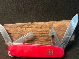 Victorinox Swiss Multi Tool Folding Pocket Knife Tweezers and Toothpick - £71.81 GBP