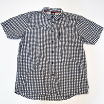 The North Face Shirt Short Sleeve Button Up Hiking Outdoor Plaid Size Large L - $26.55