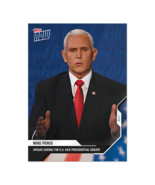 TOPPS NOW 2020 6 MIKE PENCE VICE PRESIDENT FLY HAIR DEBATE DONALD TRUMP ... - £6.97 GBP