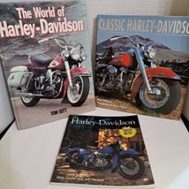 Harley Davidson Coffee Table Book Lot Of 3 Vintage - £14.14 GBP